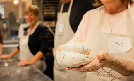 Bread making - cottage loaf