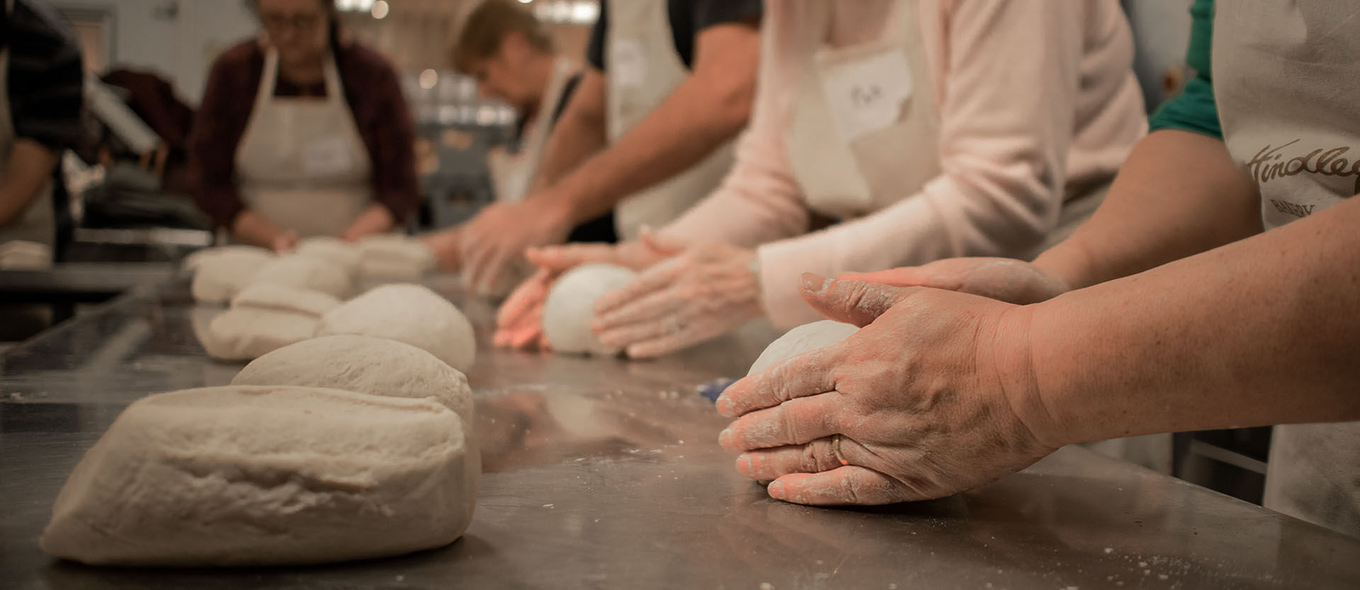 Bread making - kneeding